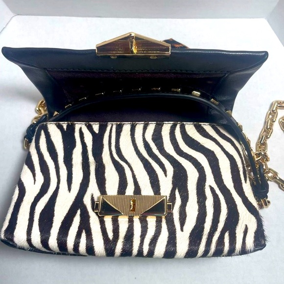 MICHAEL KORS CECE SMALL CALF HAIR $378 BNWT **ORIGINAL OWNER** PRICE VERY FIRM - Picture 7 of 16